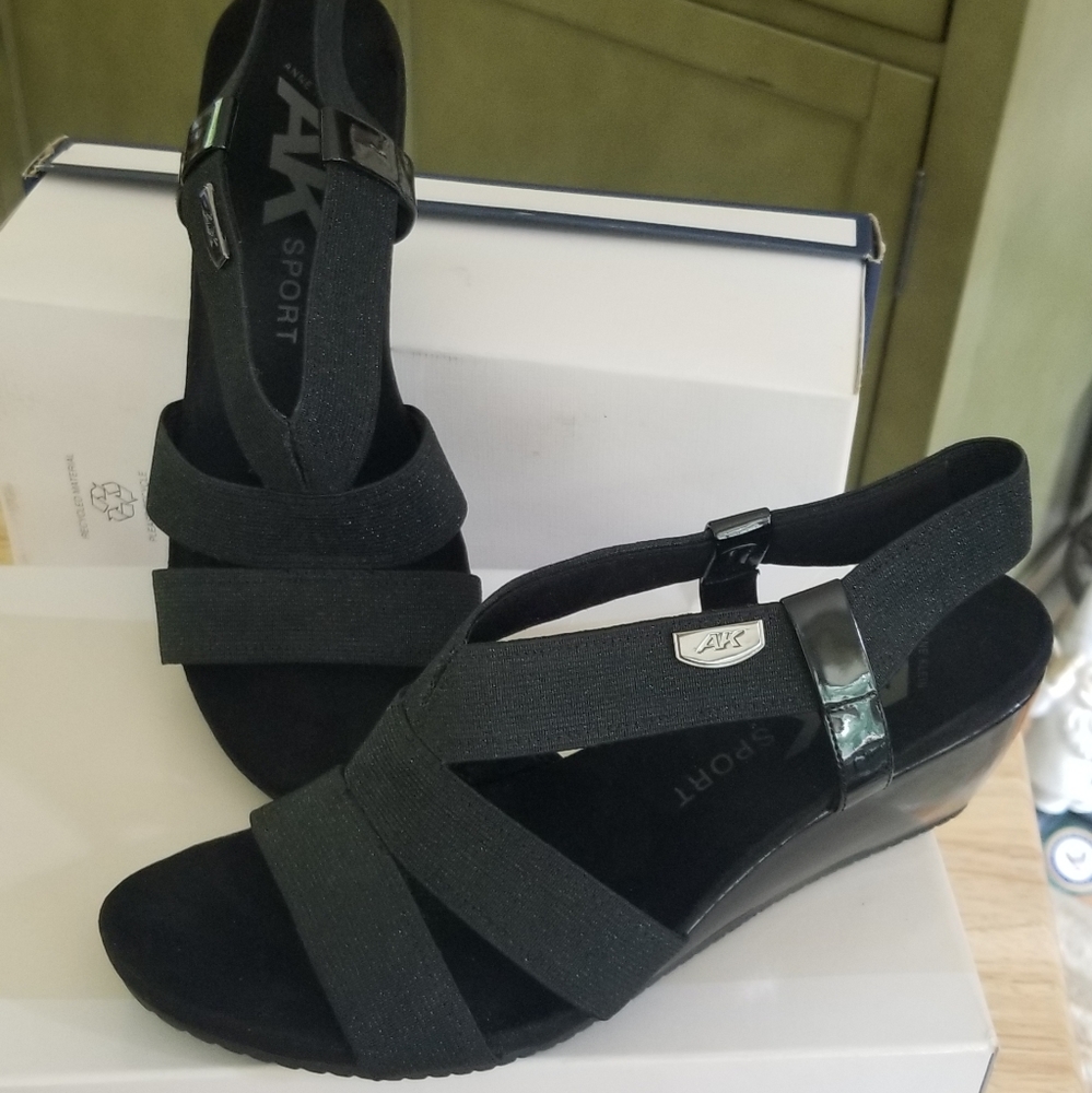 Anne Klein Sport Sling Back Sandels - Picture 11 of 12
